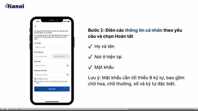 CADI-SUN hướng dẫn NLĐ cài ứng dụng iHanoi trên điện thoại di động